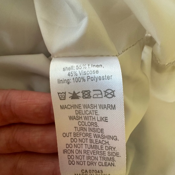 Clements Ribeiro linen blend dress size 8 - Picture 5 of 5